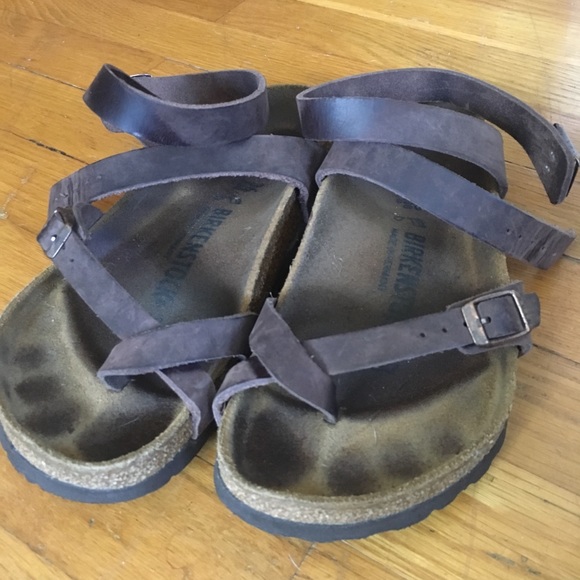 Birkenstock Wrap Around Ankle Sandals - Picture 3 of 7